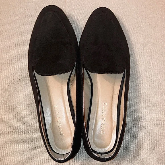 💥SOLD💥⚡️Dynamite⚡️ loafer shoes. Size 37 (7). - Picture 1 of 3